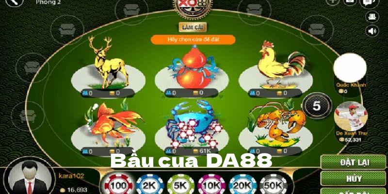 Giới thiệu về Bầu cua tôm cá tại Da88
